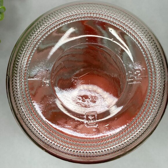 Vintage Anchor Hocking Tang Pitcher/Carafe Orange Lid Retro 1970's - Picture 7 of 8